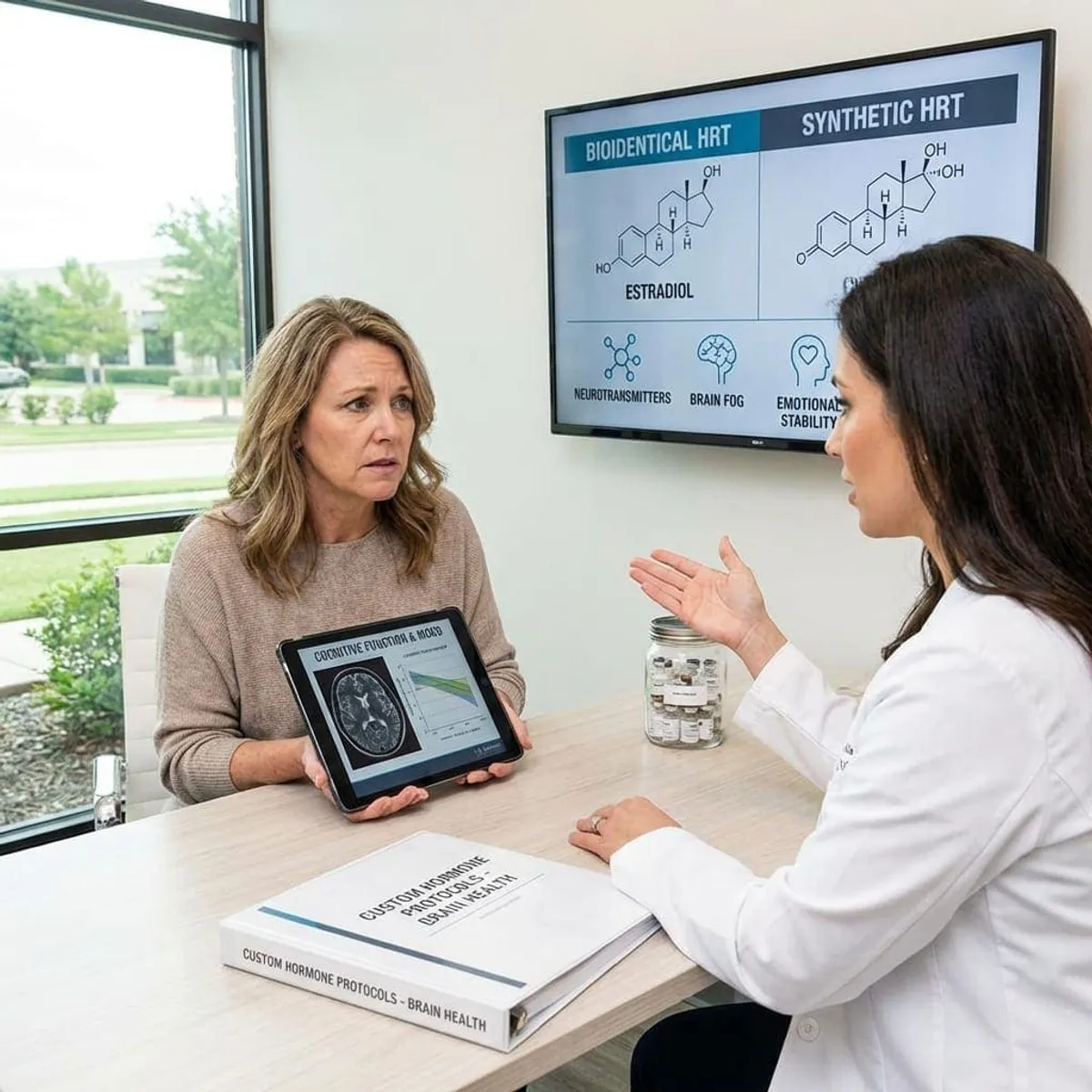 Bioidentical HRT vs Synthetic: How We Optimize Mood and Cognition in Perimenopause