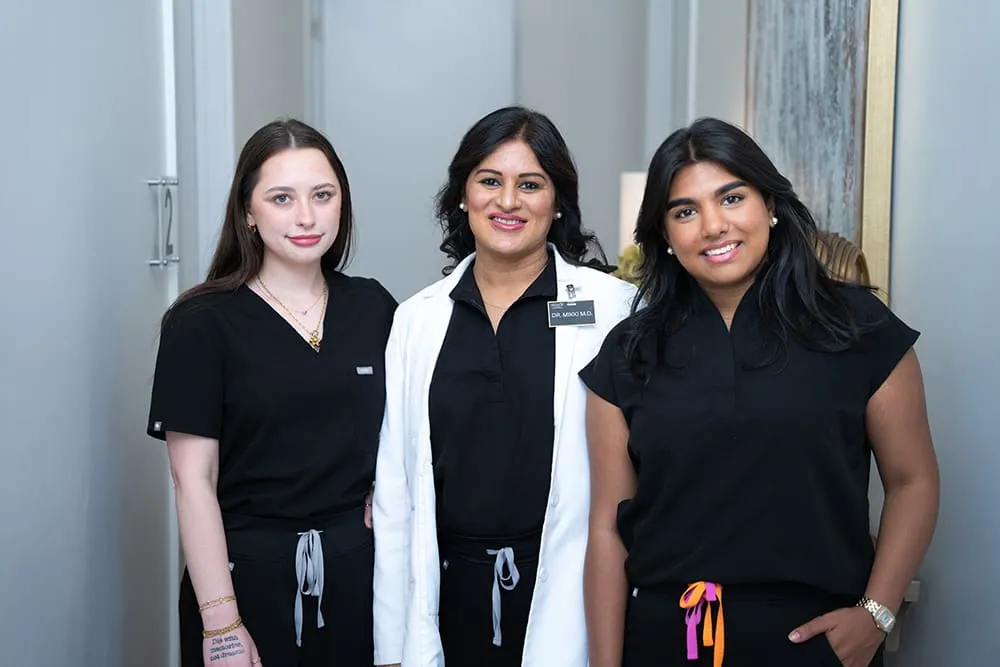 Dr. Mikki with the Medrein clinical team
