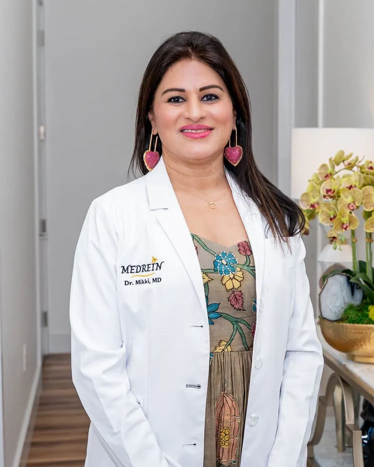 Dr. Haritha Mikkilineni, MD, board-certified physician at Medrein Health in Southlake, TX