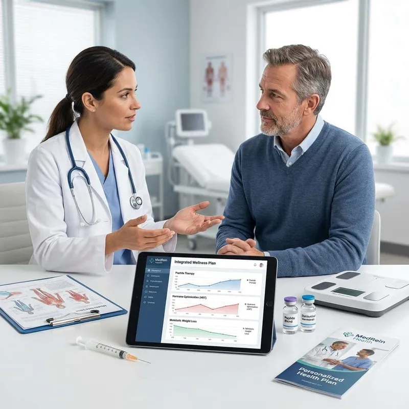 Integrated Wellness Plans: Combining Peptides, HRT, and Weight Loss for Total Vitality