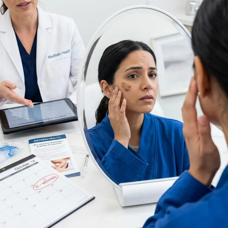 Pre-Injection Prep vs. Ignoring Guidelines: Why Your Bruising Prevention Matters
