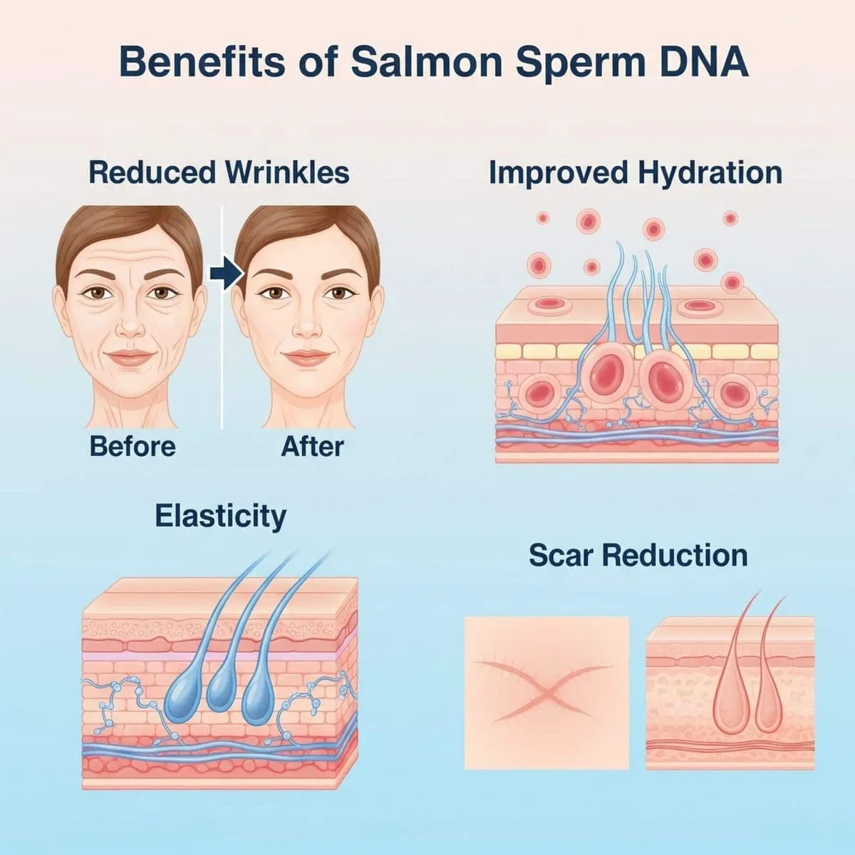 What Are the Skincare Benefits of Salmon Sperm DNA