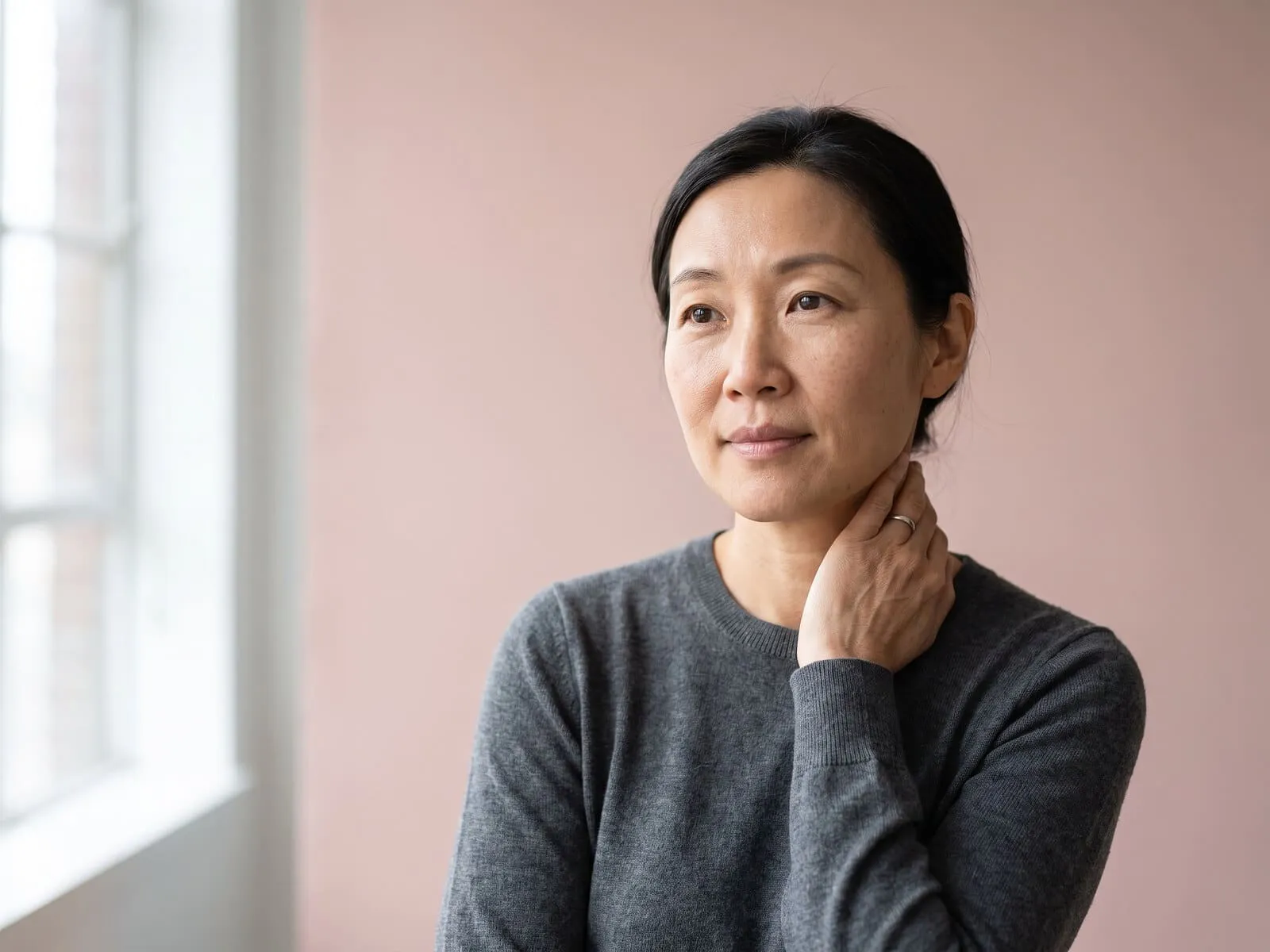 A patient portrait representing hormone replacement therapy care at the Medrein Health clinic